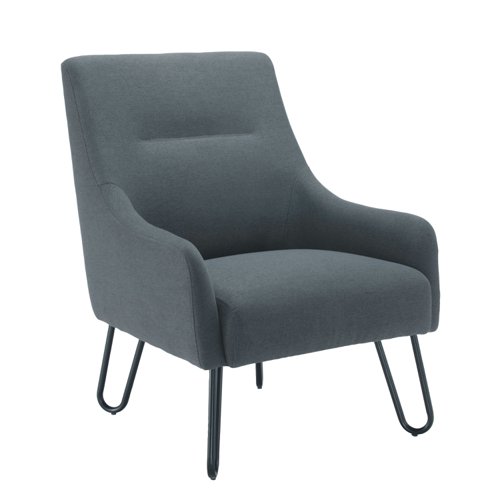 Pearl Reception Chair Grey