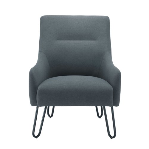 Pearl Reception Chair Grey