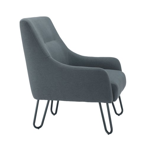 Pearl Reception Chair Grey