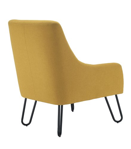 Pearl Reception Chair Mustard