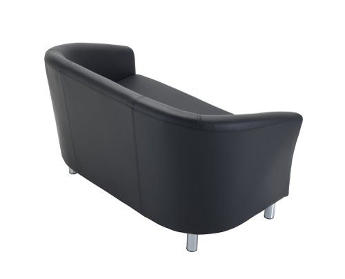 Black on sale tub sofa