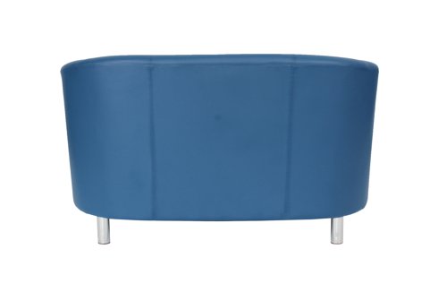OF2200BML Tub Sofa with Metal Feet Dark Blue PU