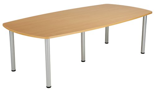 One Fraction Plus 2400 Boardroom Table Beech 2