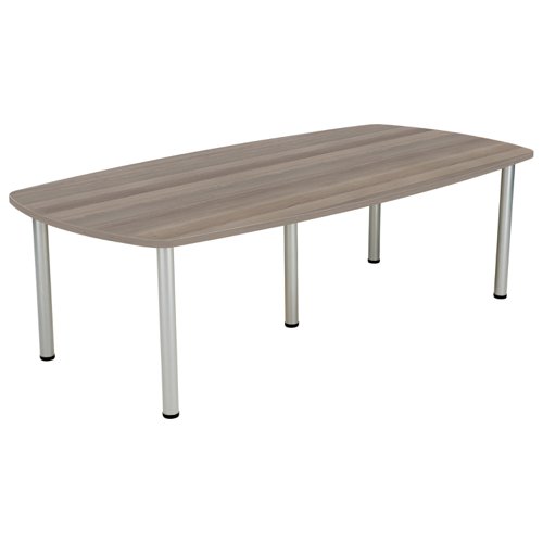 One Fraction Plus Boardroom Table (FSC) 2400 Grey Oak