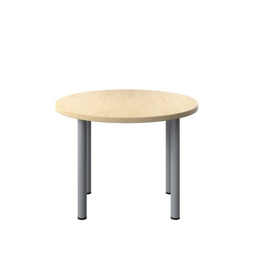 The One Fraction Plus Circular Meeting Table is the perfect addition to any meeting room, canteen or hotdesking area. With its sturdy silver frame and 25mm top thickness, this circular meeting table is built to last. It is also incredibly easy to assemble, making it a hassle-free option for any office space. The circular design of this table promotes collaboration and communication, making it an ideal choice for team meetings and brainstorming sessions. Its sleek and modern design adds a touch of sophistication to any workspace. Upgrade your office with the One Fraction Plus Circular Meeting Table and experience the benefits of a stylish and functional workspace.