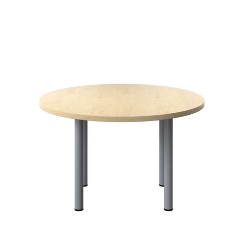 The One Fraction Plus Circular Meeting Table is the perfect addition to any meeting room, canteen or hotdesking area. With its sturdy silver frame and 25mm top thickness, this circular meeting table is built to last. It is also incredibly easy to assemble, making it a hassle-free option for any office space. The circular design of this table promotes collaboration and communication, making it an ideal choice for team meetings and brainstorming sessions. Its sleek and modern design adds a touch of sophistication to any workspace. Upgrade your office with the One Fraction Plus Circular Meeting Table and experience the benefits of a stylish and functional workspace.