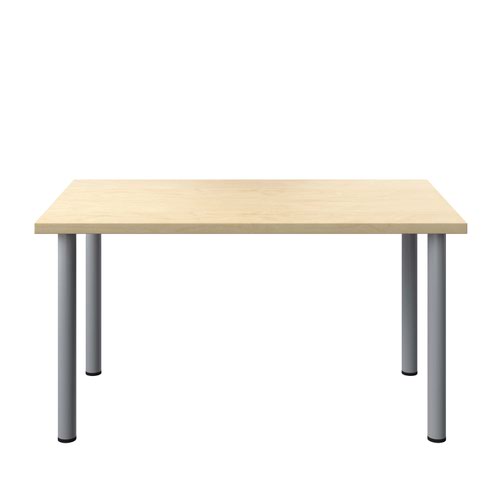 The One Fraction Plus Rectangular Meeting Table is the perfect addition to any meeting room, canteen or hotdesking area. With a sturdy silver frame and a 25mm top thickness, this table is built to last. It's easy to assemble, making it a hassle-free addition to any workspace. The rectangular shape provides ample space for meetings, lunches or collaborative work. The sleek design of this table will complement any office decor. Invest in the One Fraction Plus Rectangular Meeting Table for a durable and stylish workspace solution.