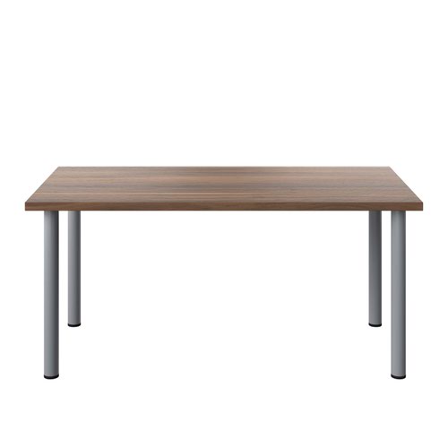 The One Fraction Plus Rectangular Meeting Table is the perfect addition to any meeting room, canteen or hotdesking area. With a sturdy silver frame and a 25mm top thickness, this table is built to last. It's easy to assemble, making it a hassle-free addition to any workspace. The rectangular shape provides ample space for meetings, lunches or collaborative work. The sleek design of this table will complement any office decor. Invest in the One Fraction Plus Rectangular Meeting Table for a durable and stylish workspace solution.