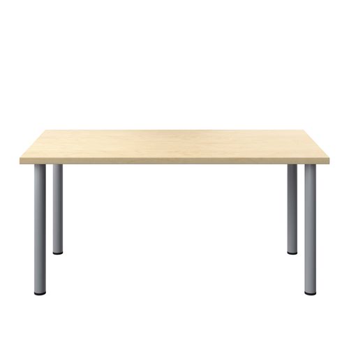 The One Fraction Plus Rectangular Meeting Table is the perfect addition to any meeting room, canteen or hotdesking area. With a sturdy silver frame and a 25mm top thickness, this table is built to last. It's easy to assemble, making it a hassle-free addition to any workspace. The rectangular shape provides ample space for meetings, lunches or collaborative work. The sleek design of this table will complement any office decor. Invest in the One Fraction Plus Rectangular Meeting Table for a durable and stylish workspace solution.