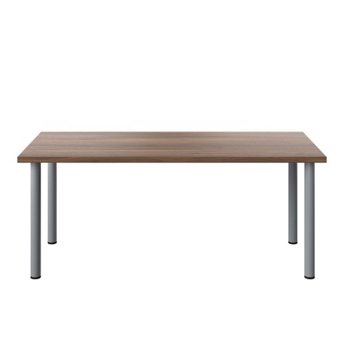 The One Fraction Plus Rectangular Meeting Table is the perfect addition to any meeting room, canteen or hotdesking area. With a sturdy silver frame and a 25mm top thickness, this table is built to last. It's easy to assemble, making it a hassle-free addition to any workspace. The rectangular shape provides ample space for meetings, lunches or collaborative work. The sleek design of this table will complement any office decor. Invest in the One Fraction Plus Rectangular Meeting Table for a durable and stylish workspace solution.