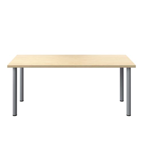 The One Fraction Plus Rectangular Meeting Table is the perfect addition to any meeting room, canteen or hotdesking area. With a sturdy silver frame and a 25mm top thickness, this table is built to last. It's easy to assemble, making it a hassle-free addition to any workspace. The rectangular shape provides ample space for meetings, lunches or collaborative work. The sleek design of this table will complement any office decor. Invest in the One Fraction Plus Rectangular Meeting Table for a durable and stylish workspace solution.