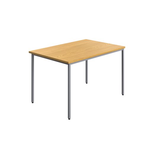 Rectangular Multipurpose Table 1200 X 800 Nova Oak/Silver