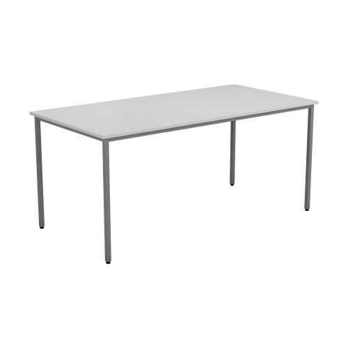 Rectangular Multipurpose Table 1600 X 800 White/Silver