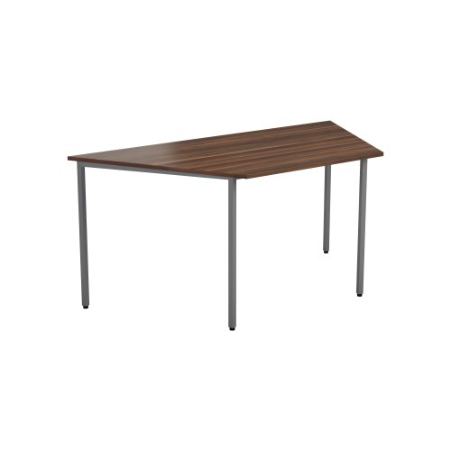 1600 X 800 Trapazoidial Multipurpose 18mm Table Desktop Dark Walnut