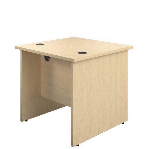 One Panel 800 X Rectangular Workstation Maple