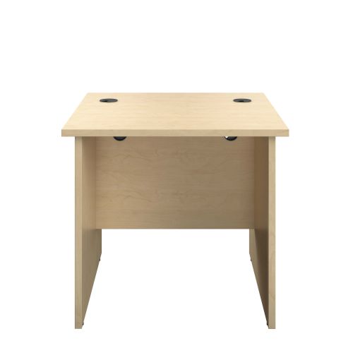 One Panel 800 X Rectangular Workstation Maple