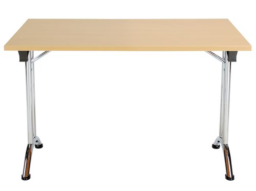 OUFT1280CRNO | The One Union Rectangular Folding Table is the perfect solution for anyone who needs a versatile table that can be easily moved and adjusted to fit their needs. This rectangular shaped tilting table features manual adjustment thumb wheels that allow you to tilt the top to the perfect angle for your needs. The table is also mobile, making it easy to move around any space. When not in use, it can be nested away for space-saving convenience. This makes it ideal for multi-functional rooms where space is at a premium. Additionally, the table has sturdy, secure feet that provide stability and support during use. Whether you need a table for work, play, or anything in between, the One Union Rectangular Folding Table is the perfect choice.
