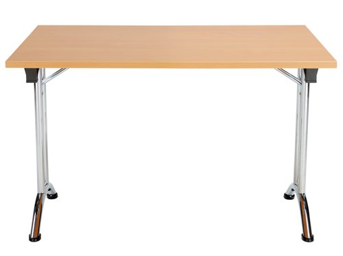 OUFT1280CRBE2 | The One Union Rectangular Folding Table is the perfect solution for anyone who needs a versatile table that can be easily moved and adjusted to fit their needs. This rectangular shaped tilting table features manual adjustment thumb wheels that allow you to tilt the top to the perfect angle for your needs. The table is also mobile, making it easy to move around any space. When not in use, it can be nested away for space-saving convenience. This makes it ideal for multi-functional rooms where space is at a premium. Additionally, the table has sturdy, secure feet that provide stability and support during use. Whether you need a table for work, play, or anything in between, the One Union Rectangular Folding Table is the perfect choice.