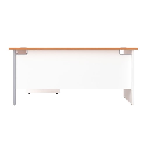 PAN1812RHRADBEWH Panel Right Hand Radial Desk 1800X1200 Beech/White