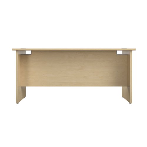The Panel Rectangular Desk is the perfect addition to any modern office space. This sleek and stylish Rectangular office desk comes with white legs and modesty panels, giving it a clean and professional look. The desk also features contemporary panel design with integrated grey cable ports, making it easy to keep your workspace organised and clutter-free. The metal to metal fixings provide added strength and durability, ensuring that this desk will last for years to come. Additionally, the adjustable feet allow for easy levelling on uneven floors, making it a versatile and practical choice for any workspace. With its combination of style, functionality, and durability, the Panel Rectangular Desk is an excellent investment for any office.