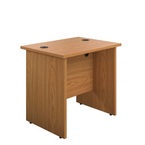 Panel Rectangular Desk: 600mm Deep 800X600 Nova Oak