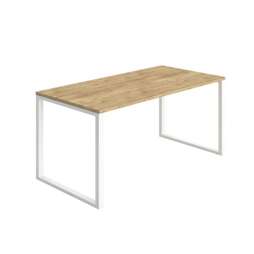 Picnic High Table (FSC) 1600X800 Natural Nebraska Oak/White