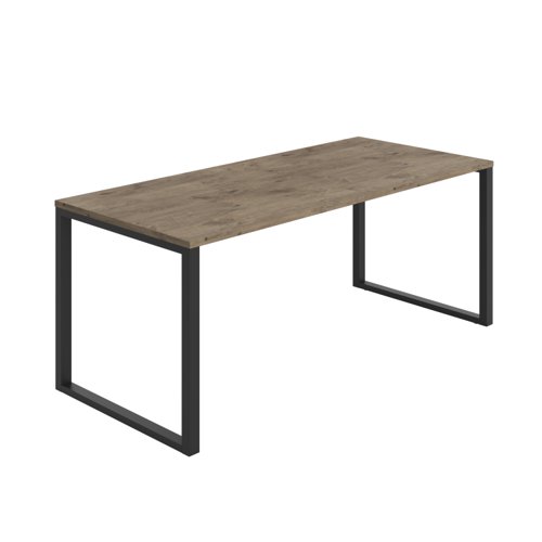 Picnic High Table (FSC) 1800X800 Grey Nebraska Oak/Black