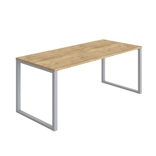 Picnic High Table (FSC) 1800X800 Natural Nebraska Oak/Silver