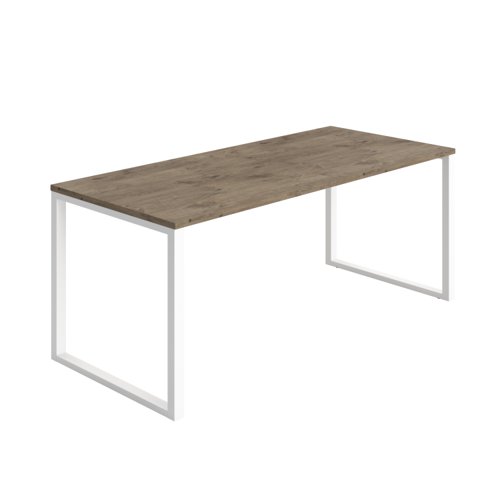 Picnic High Table (FSC) 1800X800 Grey Nebraska Oak/White