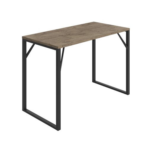 Picnic Low Table (FSC) 1600X800 Grey Nebraska Oak/Black