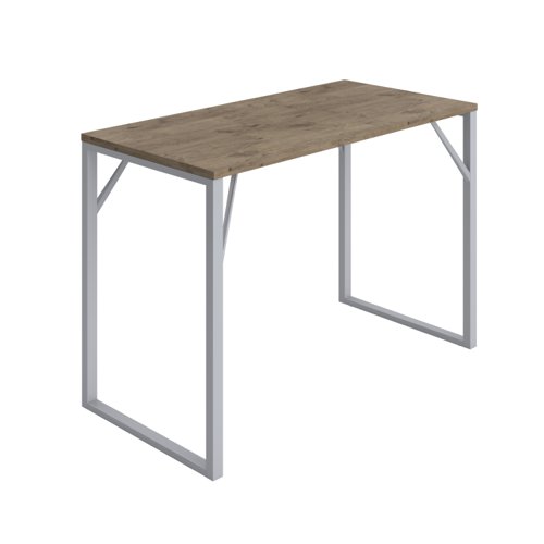 Picnic Low Table (FSC) 1600X800 Grey Nebraska Oak/Silver