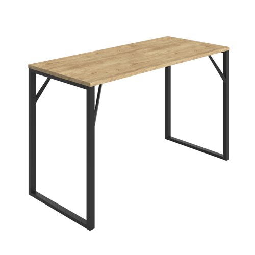 Picnic Low Table (FSC) 1800X800 Natural Nebraska Oak/Black