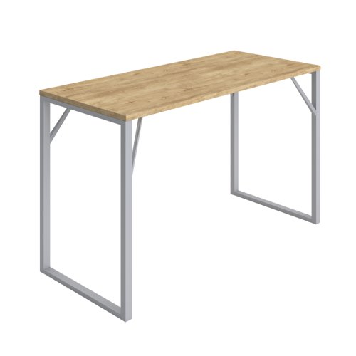 Picnic Low Table (FSC) 1800X800 Natural Nebraska Oak/Silver