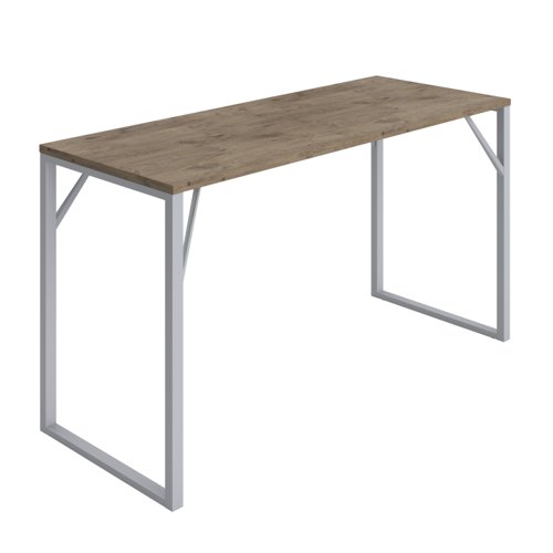 Picnic Low Table (FSC) 2000X800 Grey Nebraska Oak/Silver