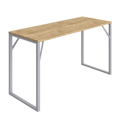 Picnic Low Table (FSC) 2000X800 Natural Nebraska Oak/Silver