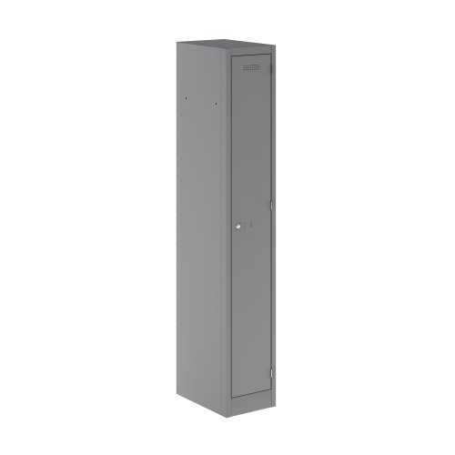 Primary 1 Door Single Locker Column Silver