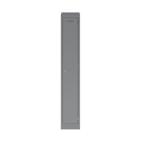 Primary 1 Door Single Locker Column Silver