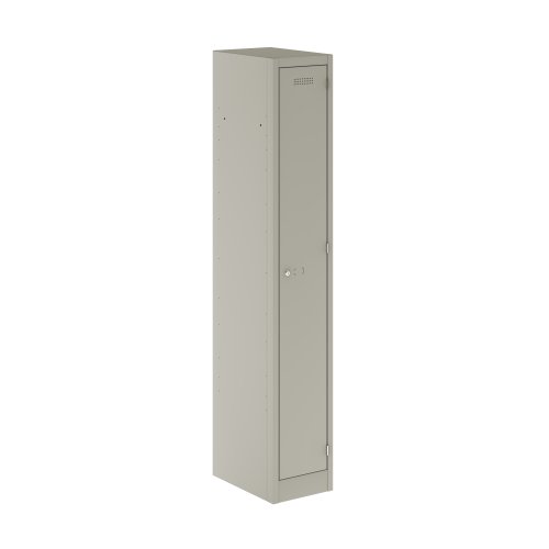 Primary 1 Door Single Locker Column Goose Grey