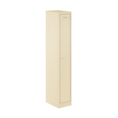 Primary 1 Door Single Locker Column Cream