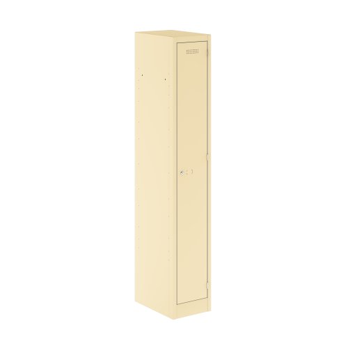 Primary 1 Door Single Locker Column Beige