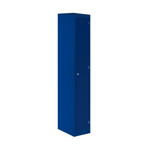 Primary 1 Door Single Locker Column Oxford Blue