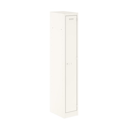 Primary 1 Door Single Locker Column Traffic White