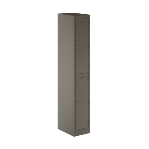 Primary 2 Door Single Locker Column Slate