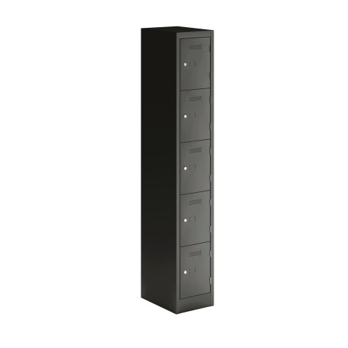 Primary 5 Door Single Locker Column Anthracite Grey