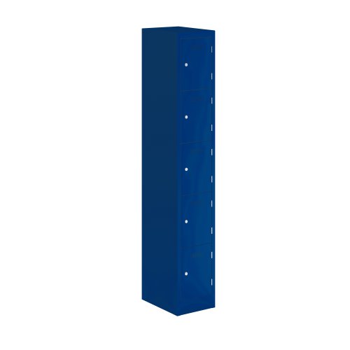 Primary 5 Door Single Locker Column Oxford Blue