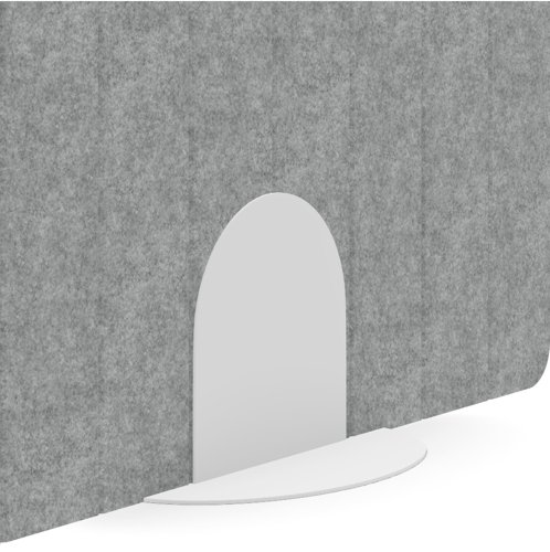 Metal Stand For PET Screen White