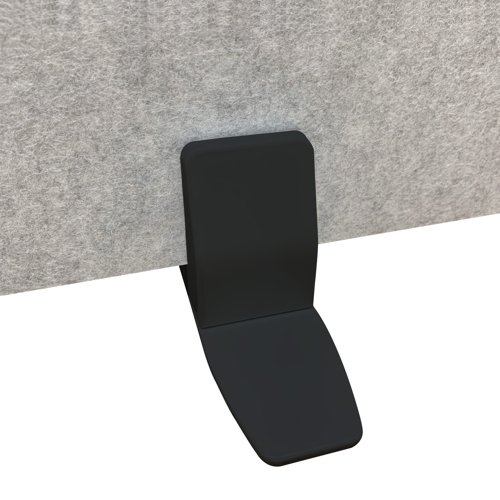 Surface Mounted Screen Holder Black
