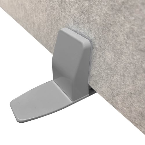 Surface Mounted Screen Holder Silver