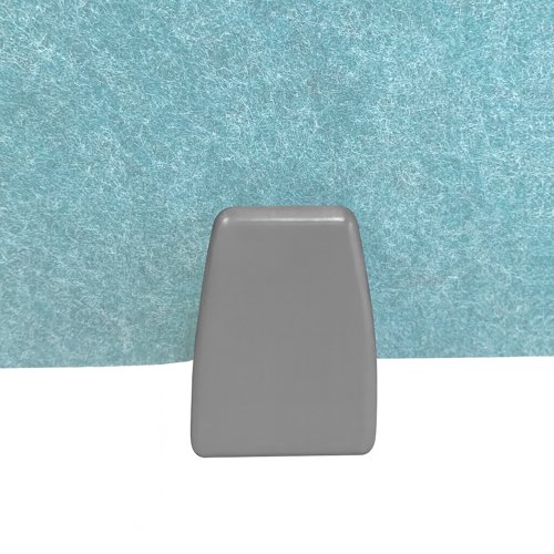 Under Desk Edge Fixed Screen Holder X 1 Bracket Silver Pair