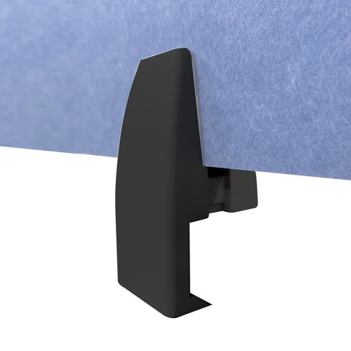 Desk Edge Clamp Screen Holder X 1 Bracket Black Pair